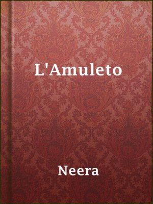cover image of L'Amuleto